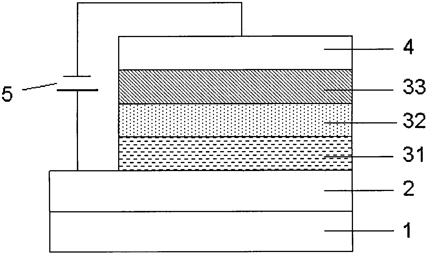 White-light organic electroluminescent device and preparation method thereof