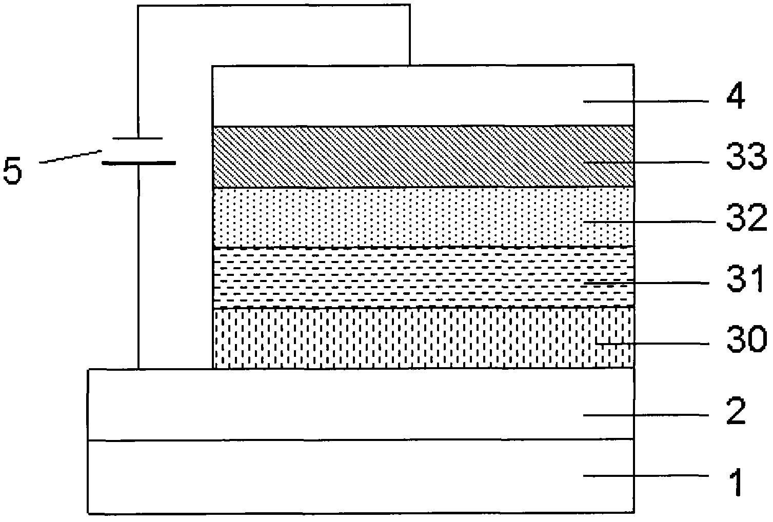 White-light organic electroluminescent device and preparation method thereof