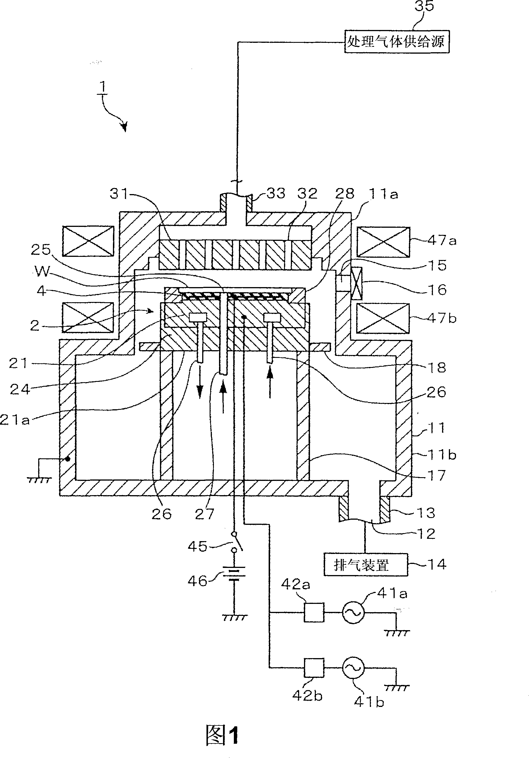 Mounting device, plasma processing apparatus and plasma processing method