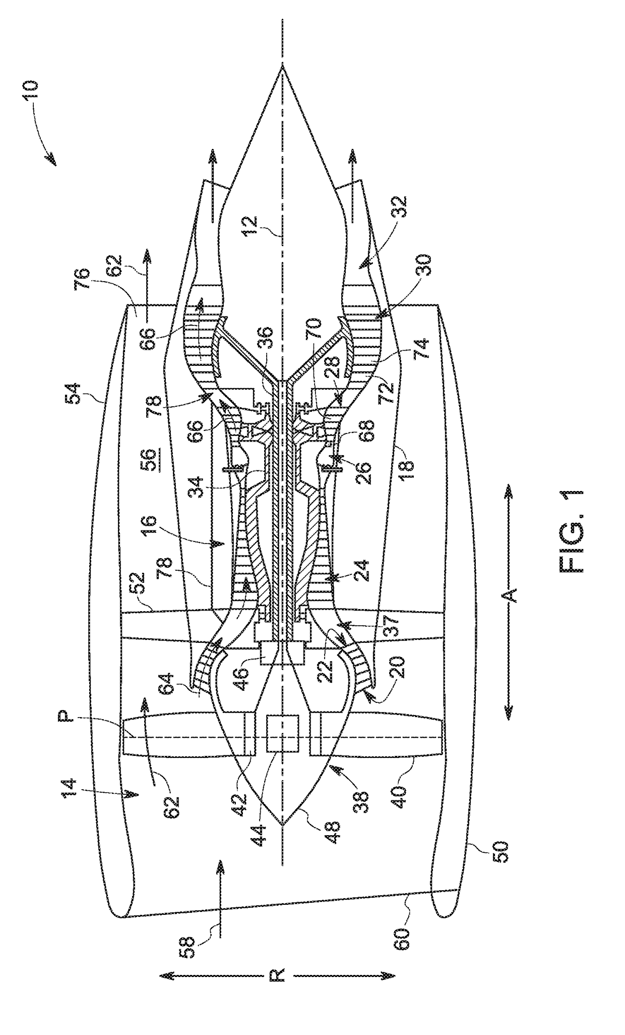 Support assembly having variable stiffness member