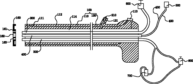 Purifying medical endoscope