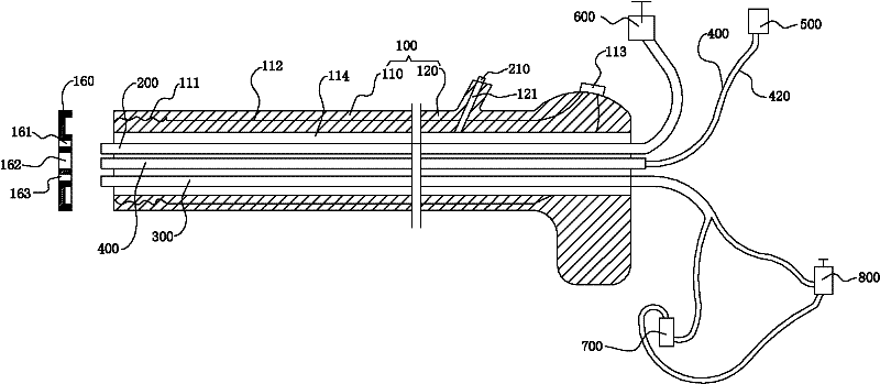 Purifying medical endoscope