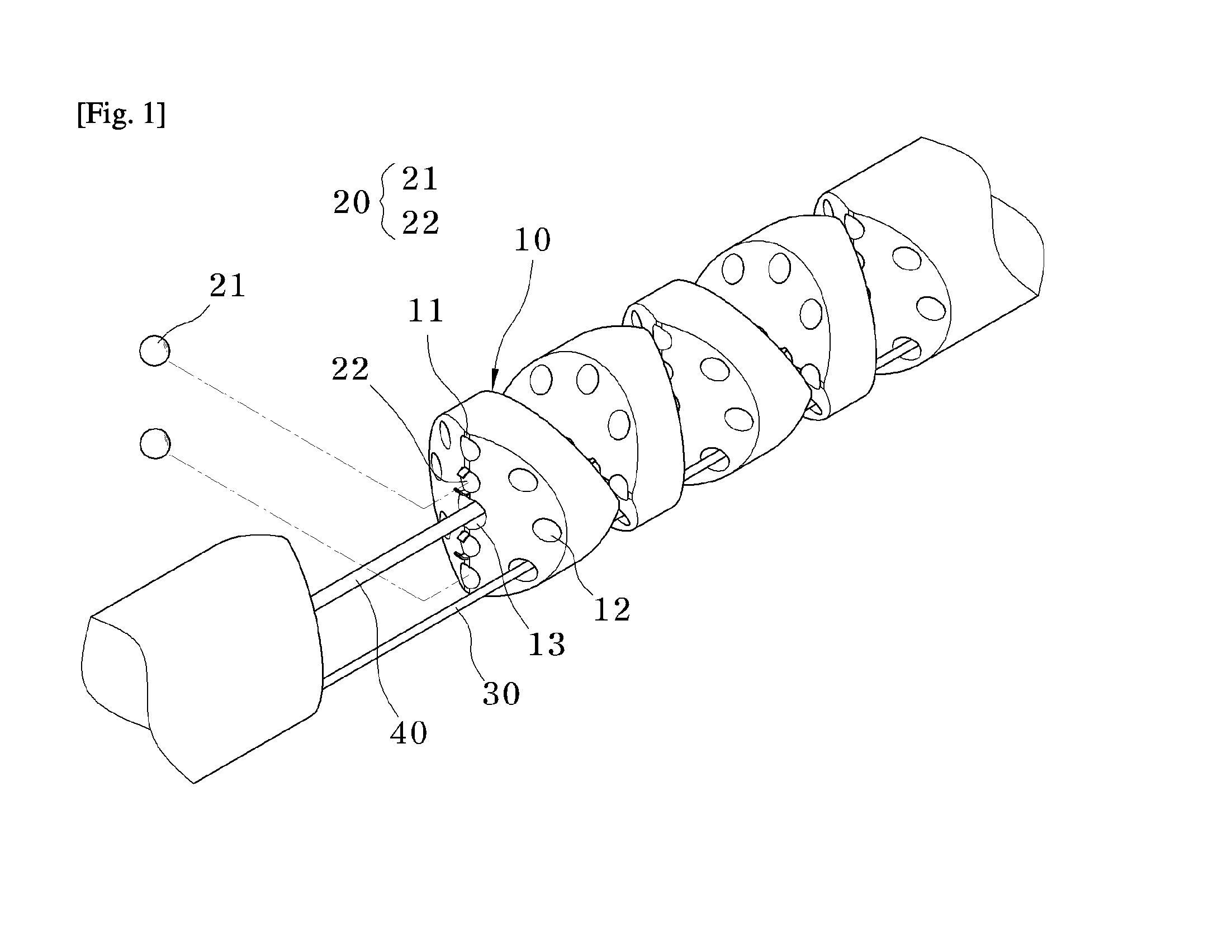 Articulation for surgical equipment using ball joint