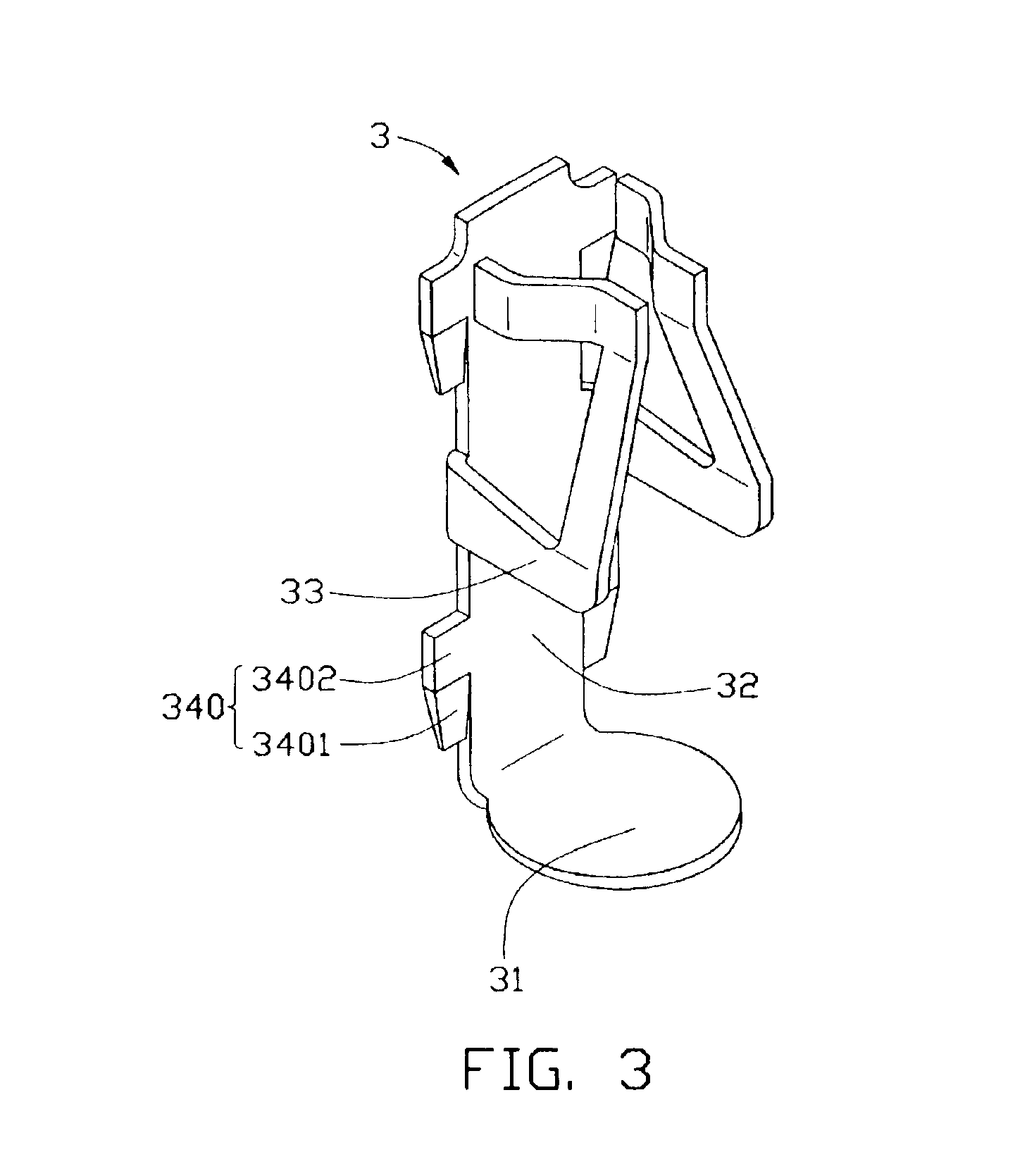 Electrical connector with accurately secured contacts