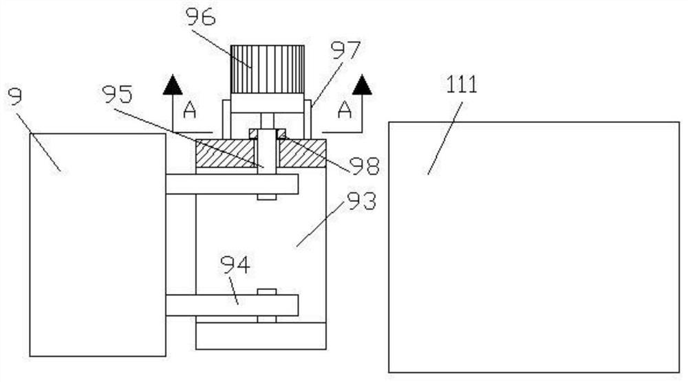 Overturning device for full-automatic mask production equipment