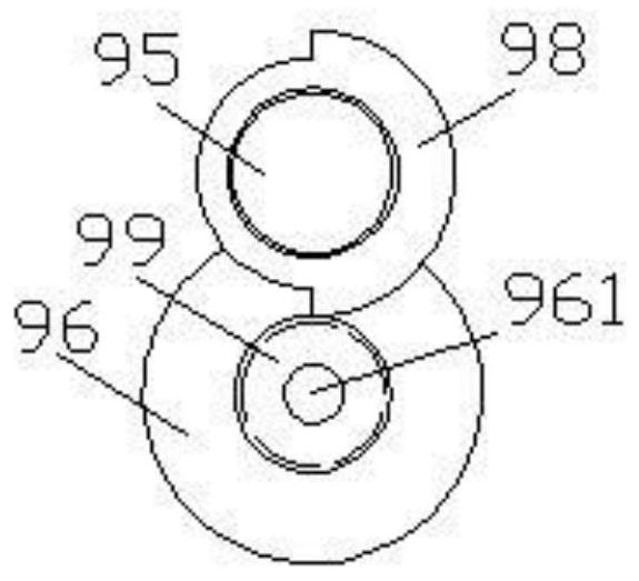 Overturning device for full-automatic mask production equipment