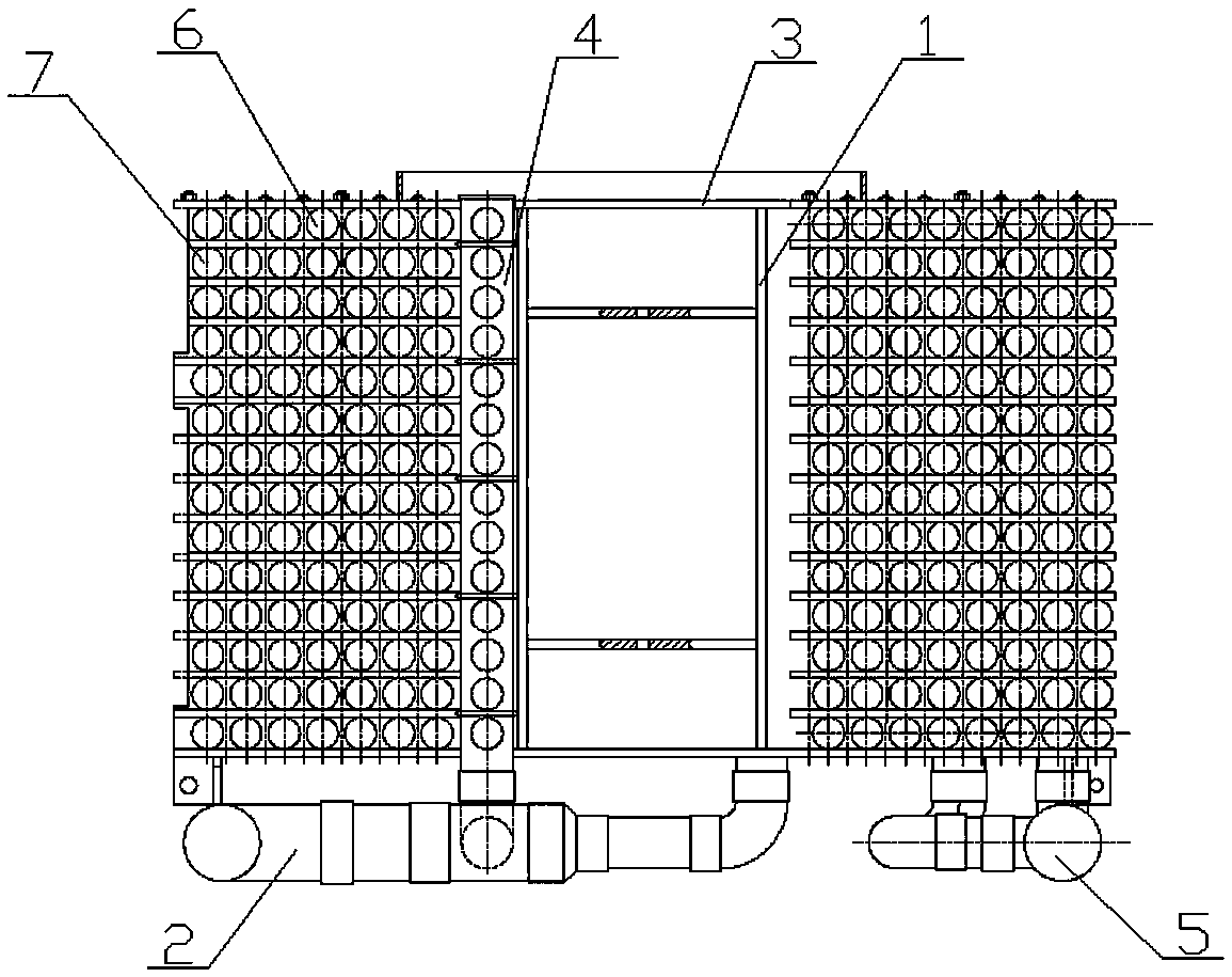 Tandem coil heat exchanger