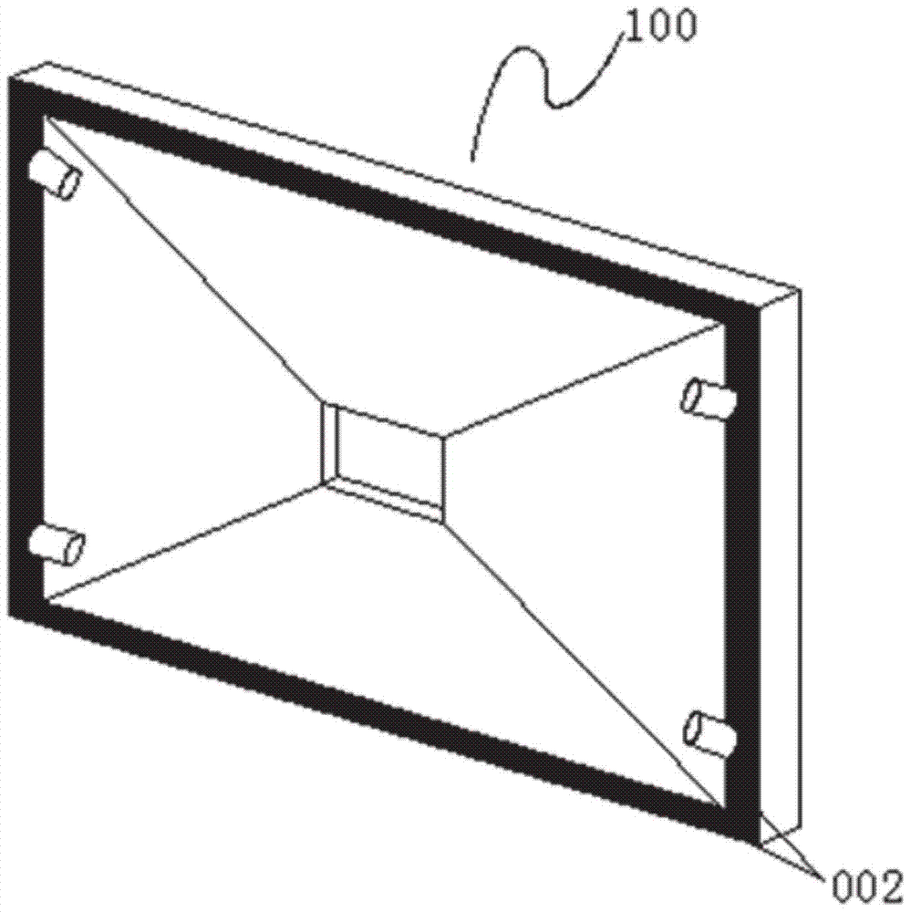 A barcode image reading device