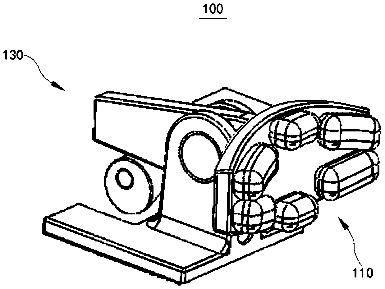 Meibomian gland massage device and meibomian gland massage method