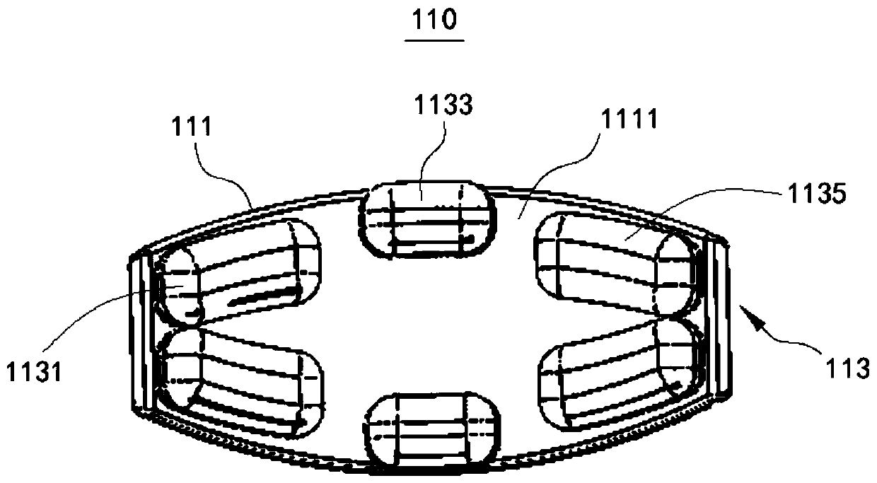 Meibomian gland massage device and meibomian gland massage method