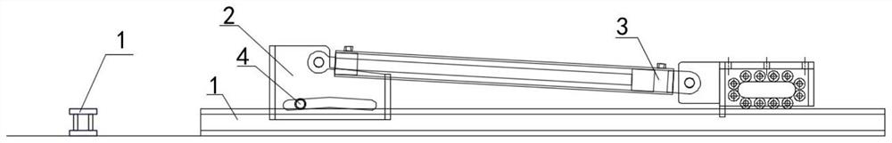 Novel hydraulic pushing clamping seat