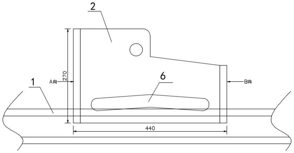 Novel hydraulic pushing clamping seat