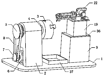 A welding machine for valve production