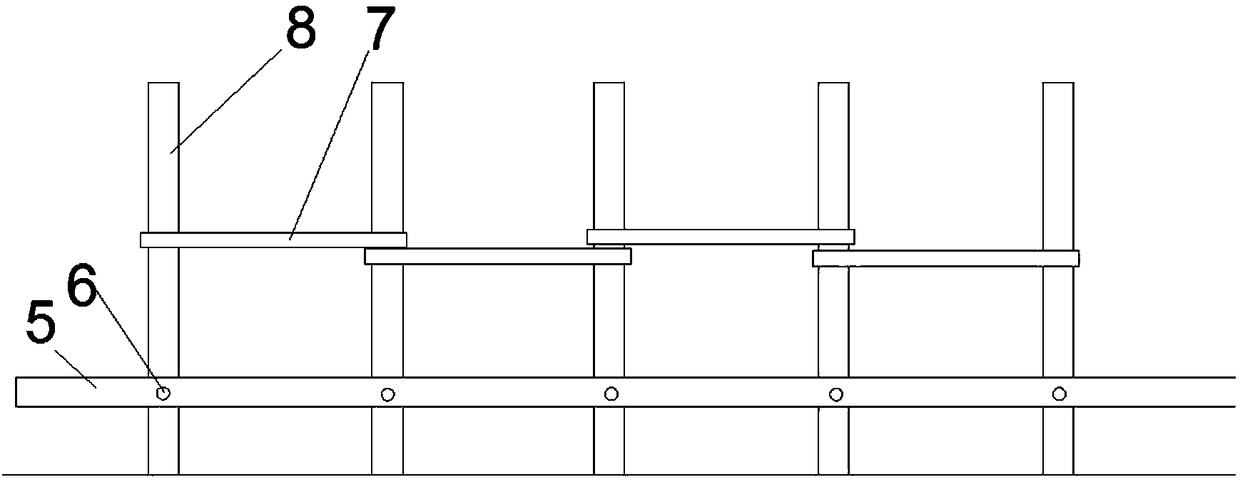 Broken surrounding rock and soft rock roadway U-shaped steel sleeve shed support method