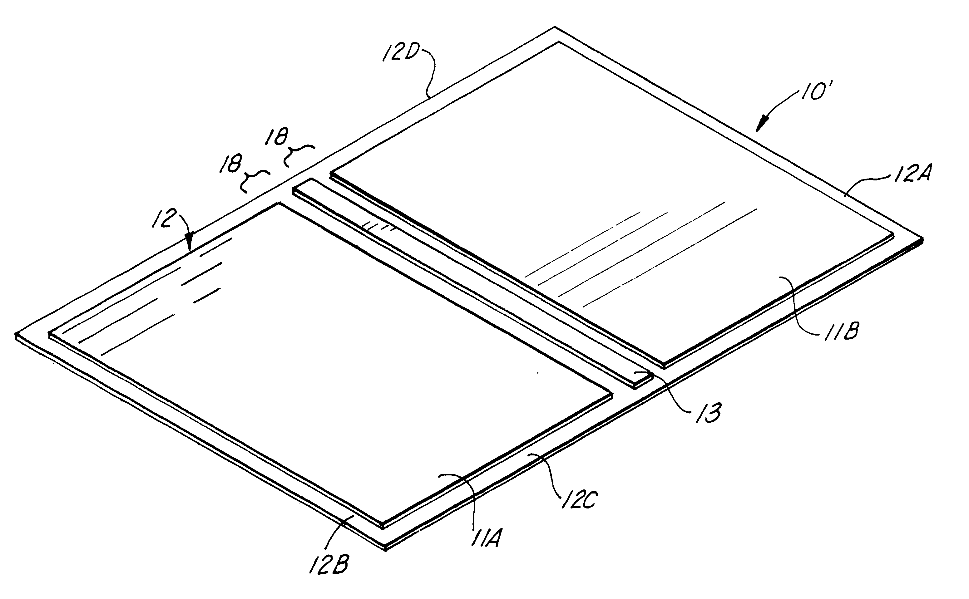 Binder assembly system employing an integral, book-like cover and adhesive channel