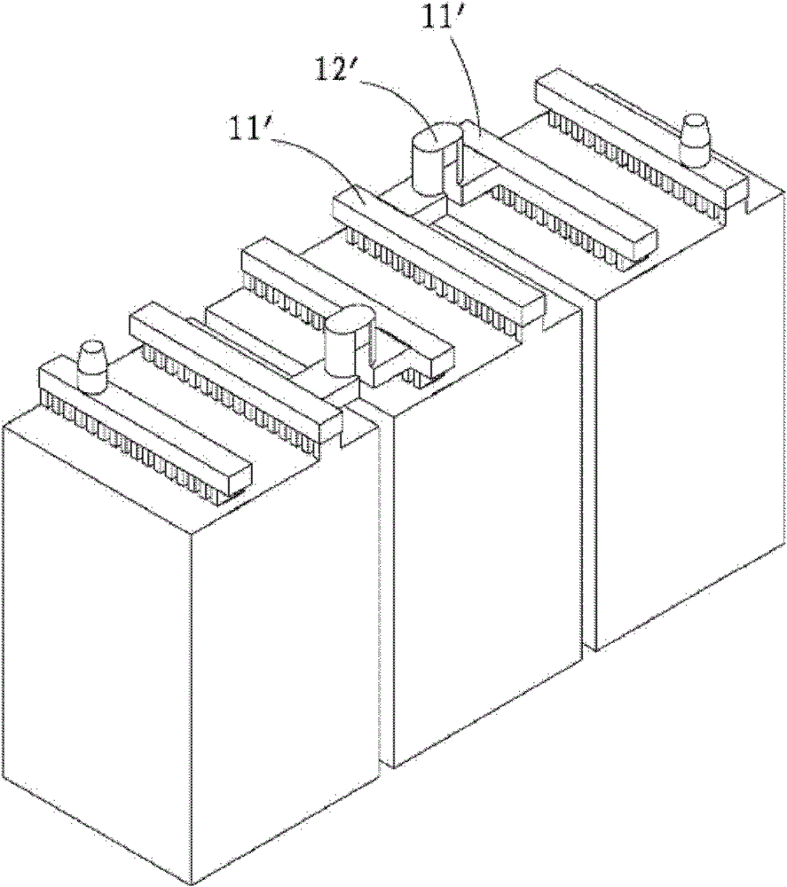 Unpaired weldment lead-acid battery pack