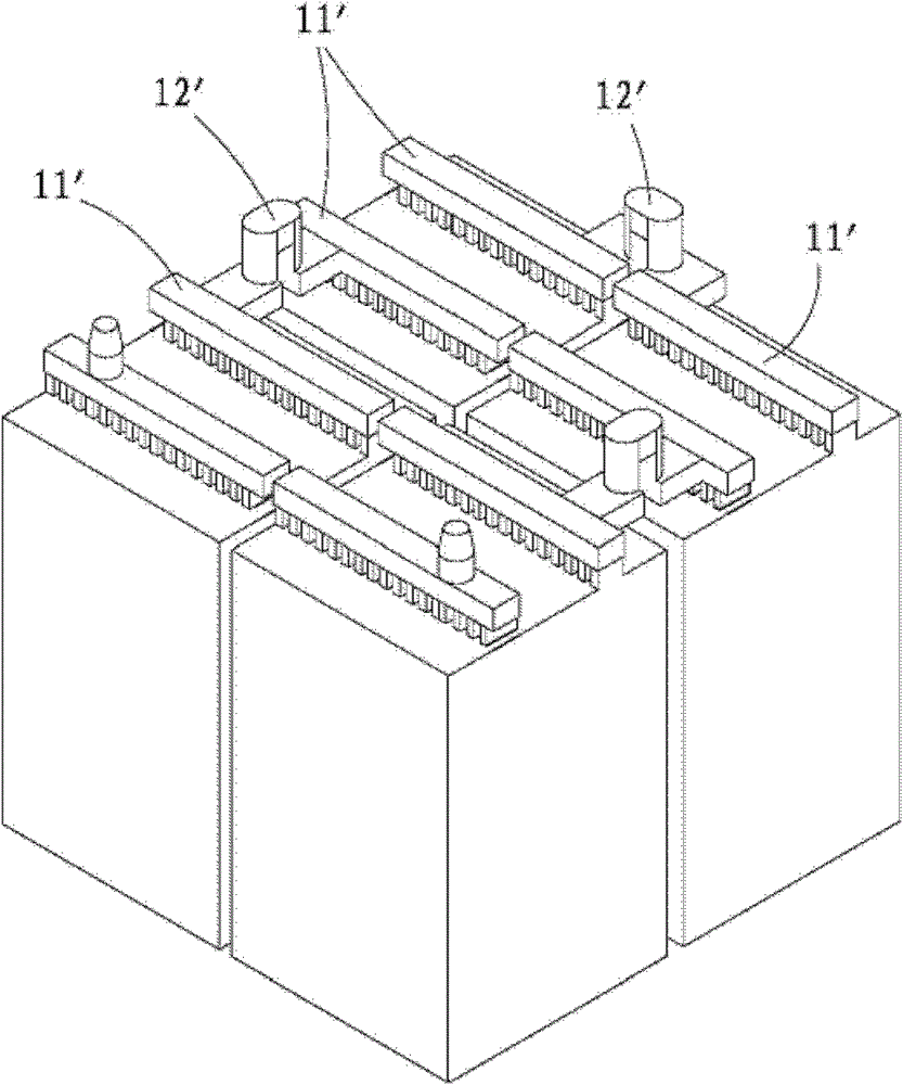 Unpaired weldment lead-acid battery pack