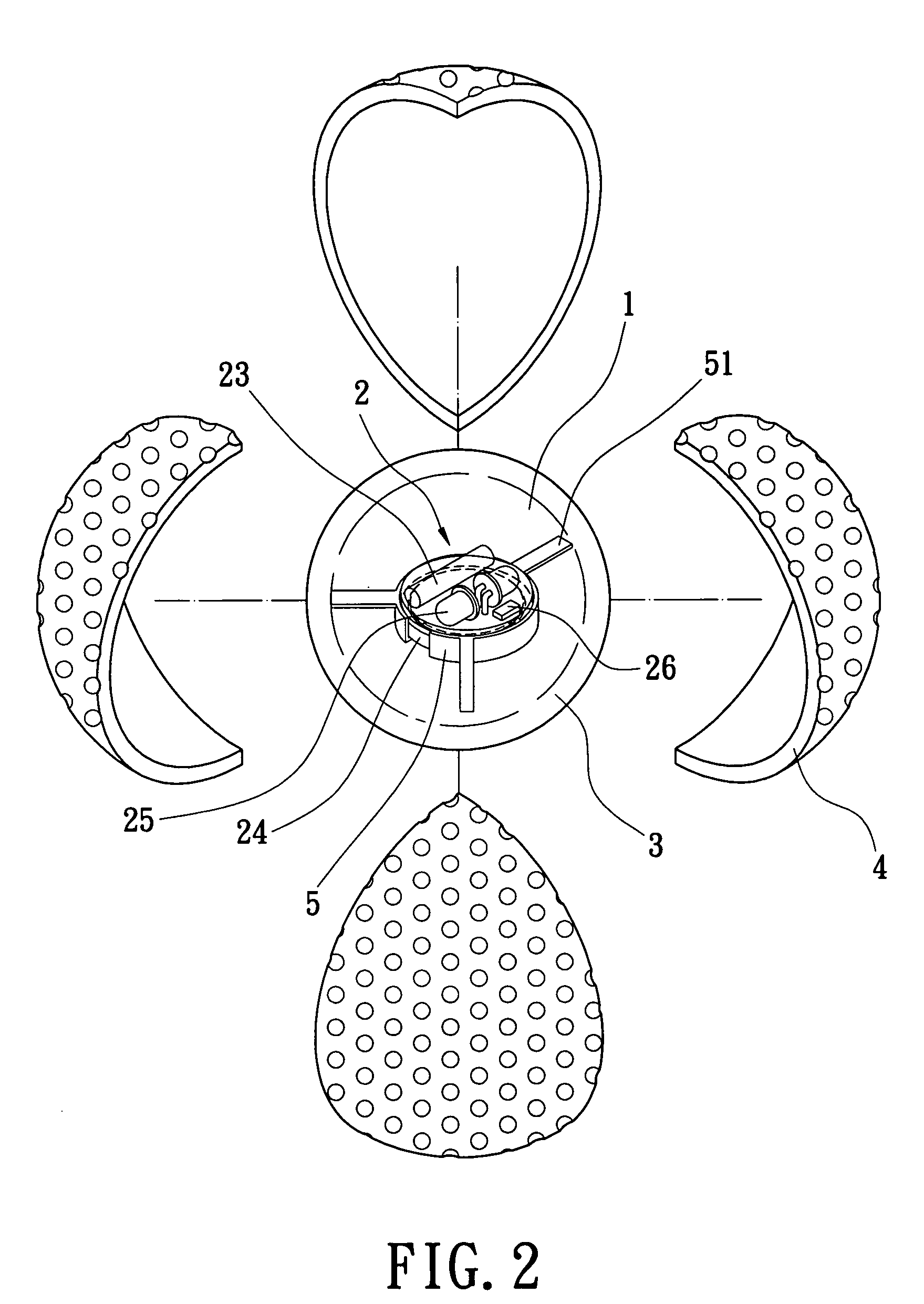 Modified ball structure