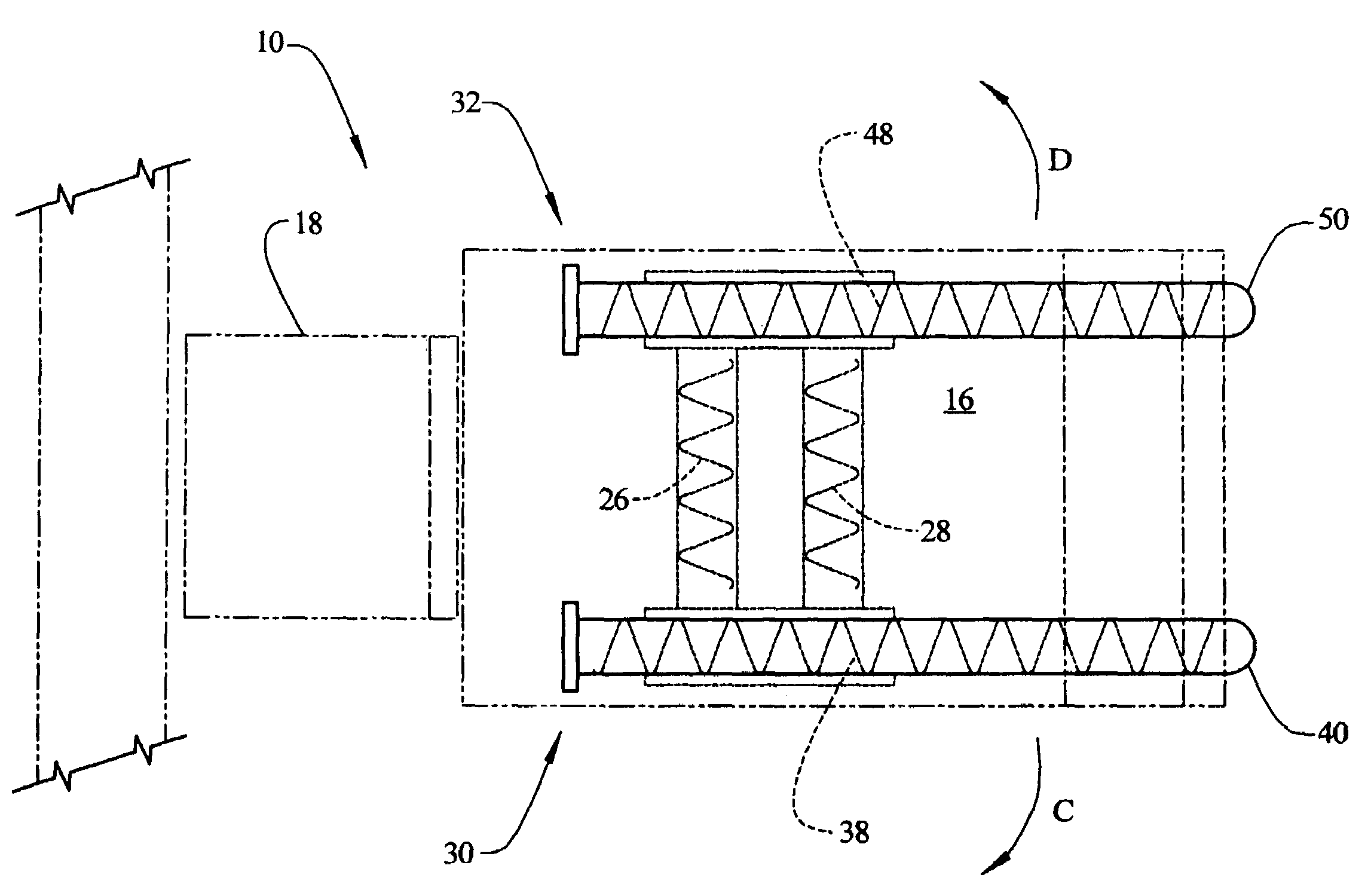 Combine harvester having double unloading auger system