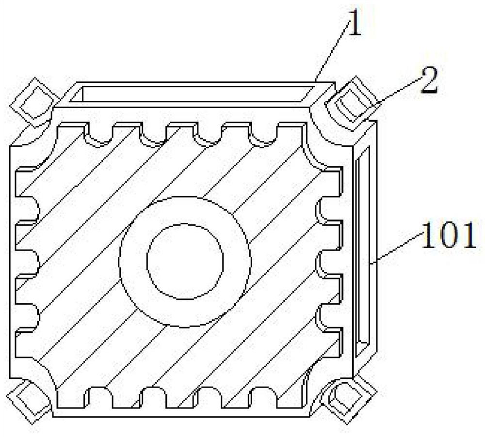 A stable ocean floating platform against the impact of waves