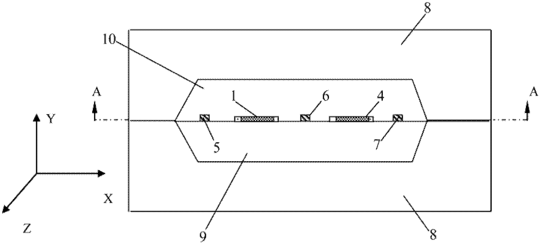 Micro thermal drive airflow gyro and manufacture method thereof