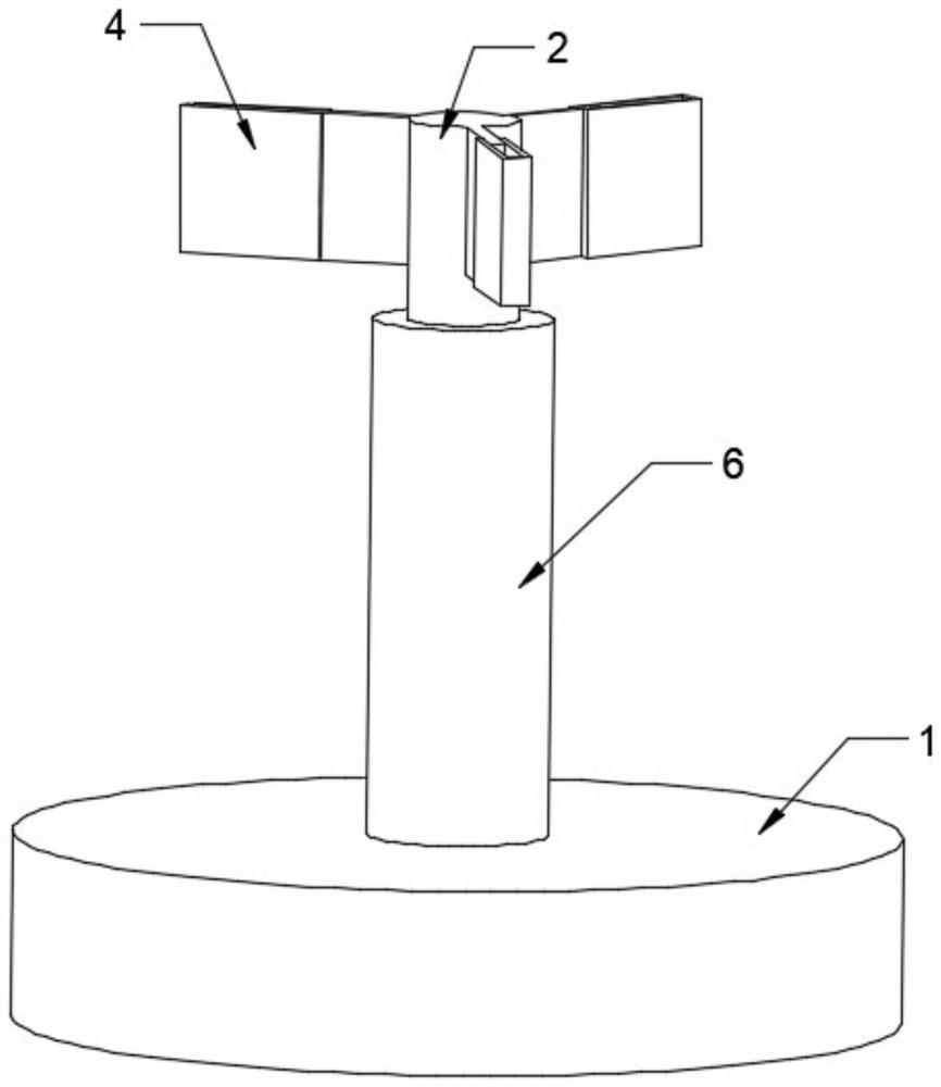 Friction nanometer power generation device utilizing wind energy and wave energy