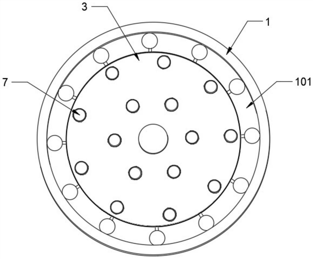 Friction nanometer power generation device utilizing wind energy and wave energy