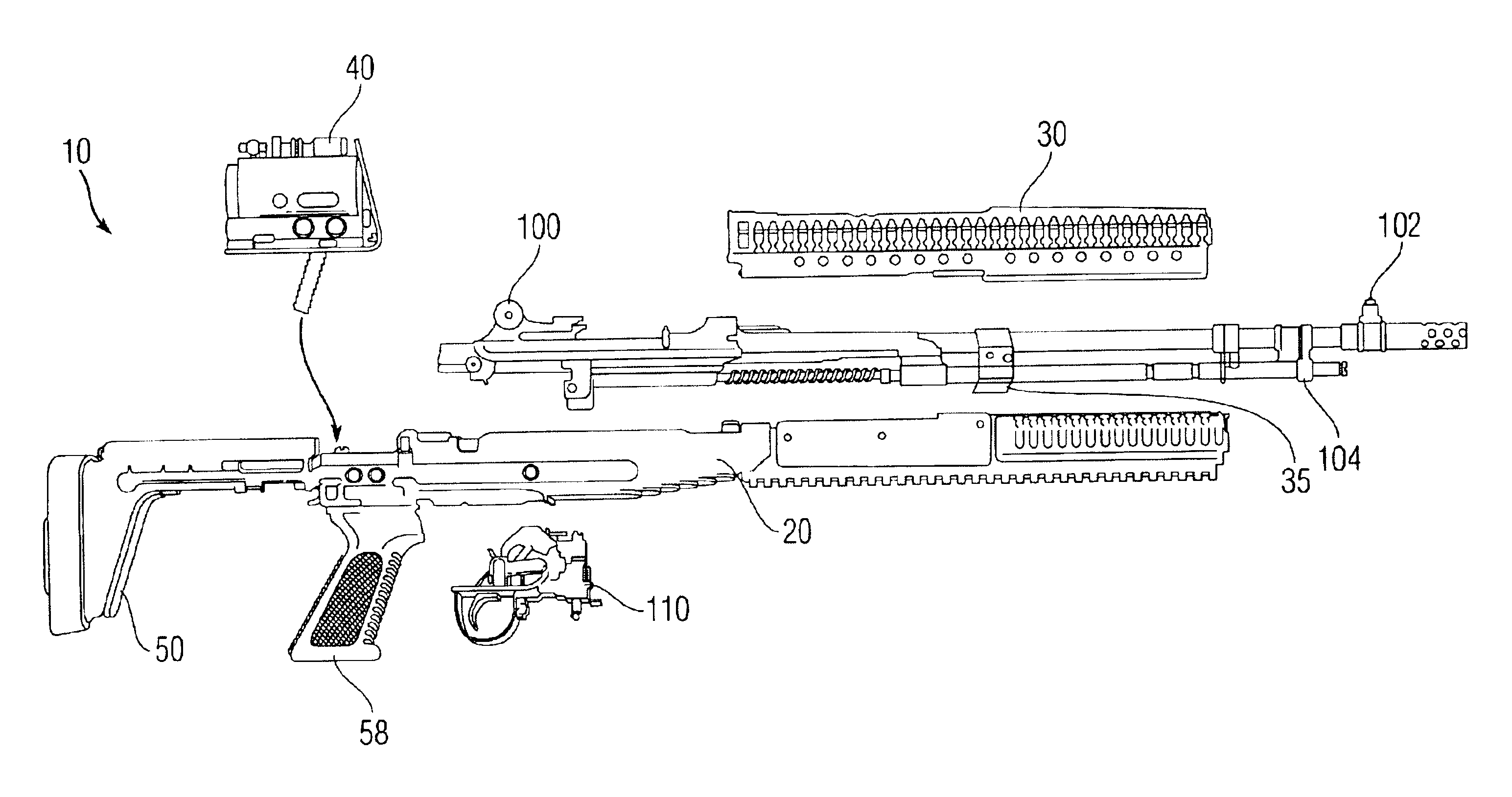 Replacement chassis stock system for firearms