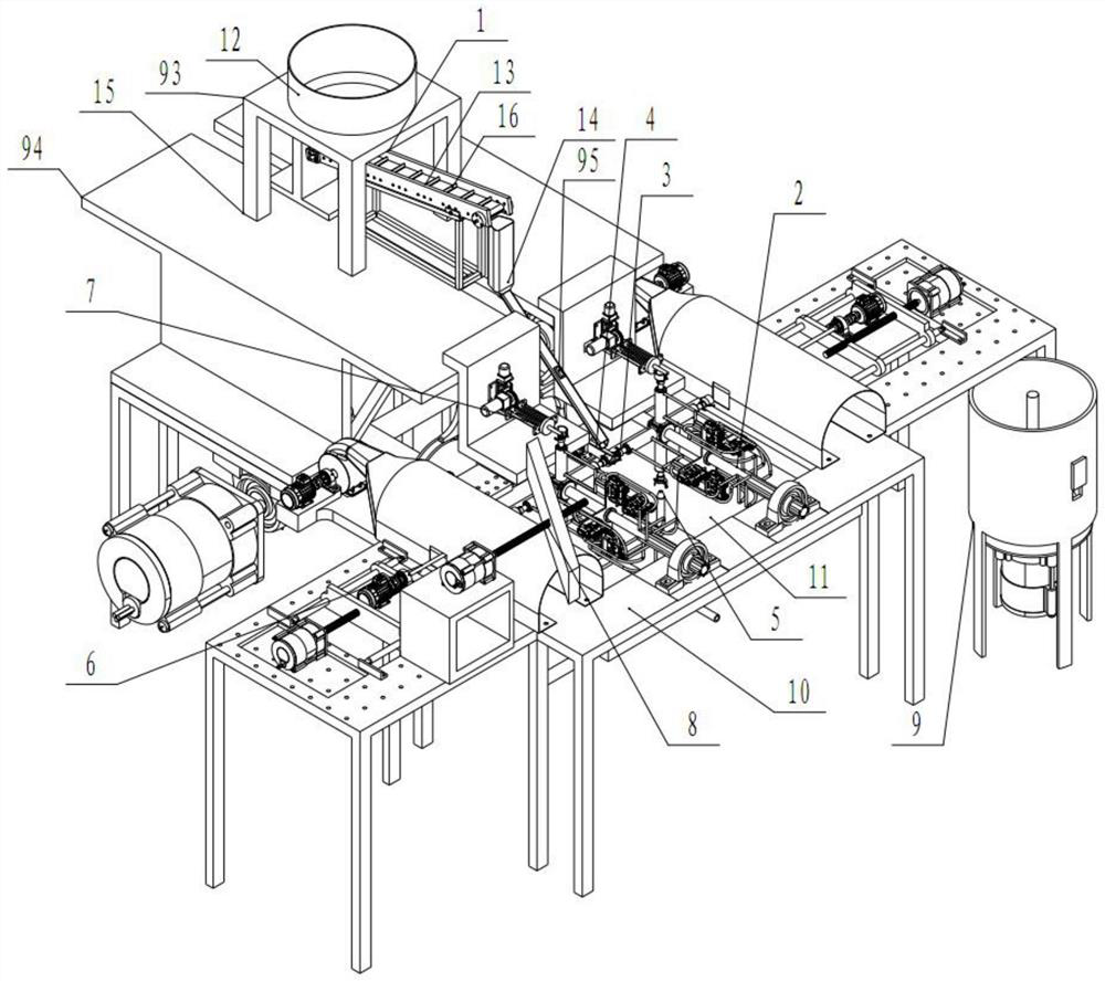 Multistage juice and peel separating device for passion fruits