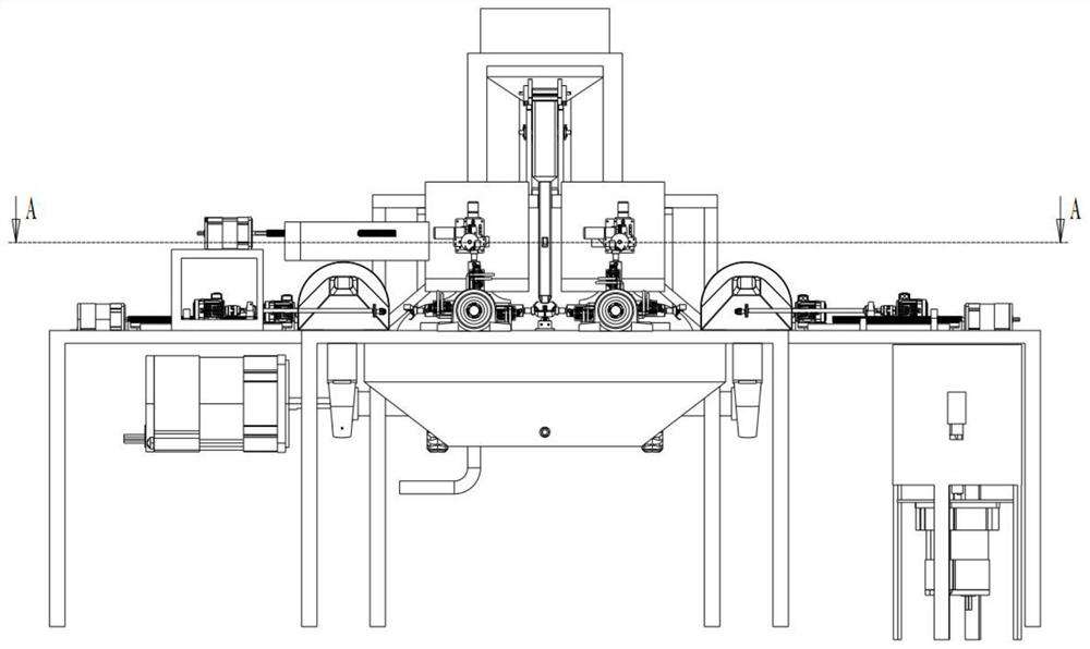 Multistage juice and peel separating device for passion fruits