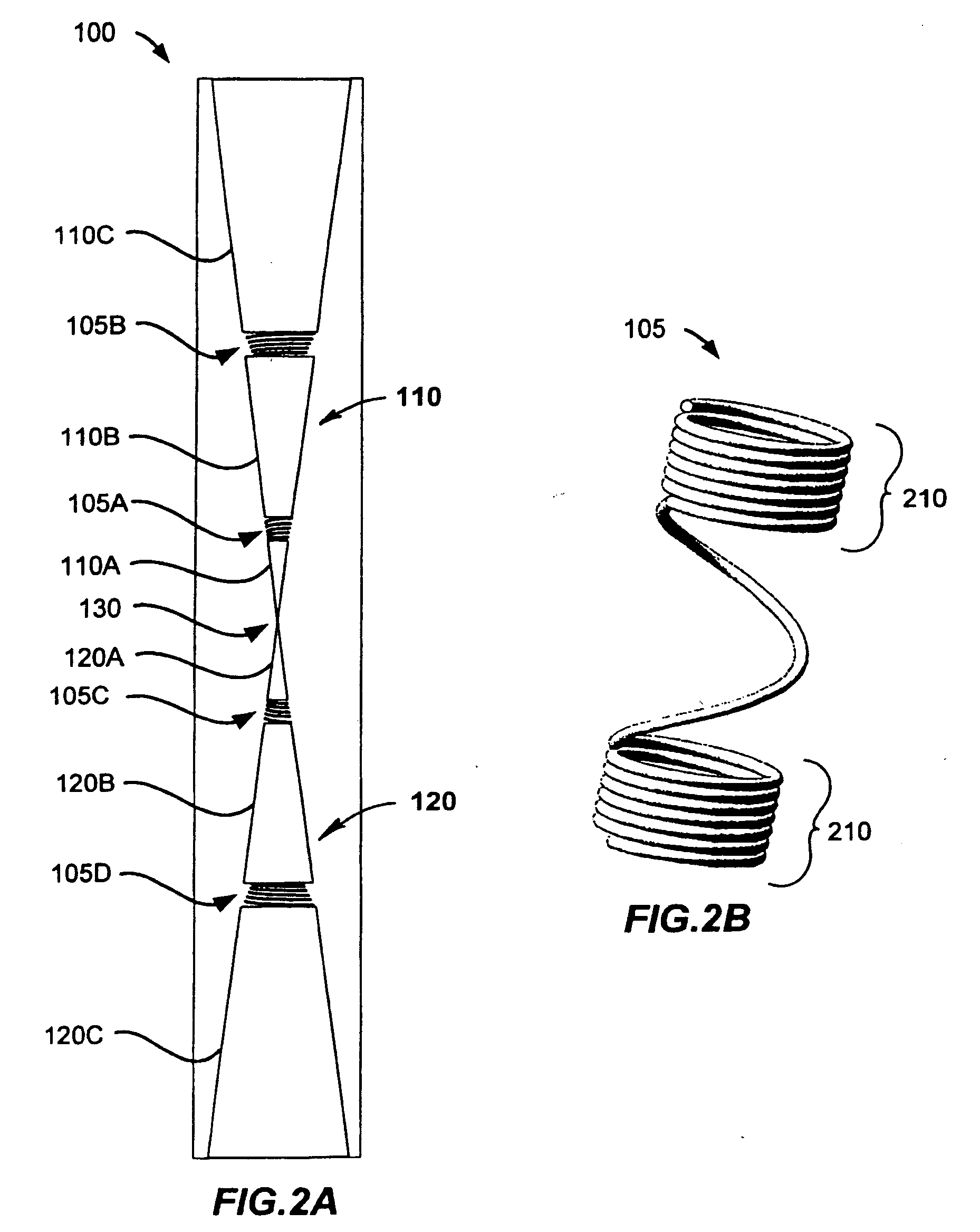 Frequency control of electrical length for bicone antennas