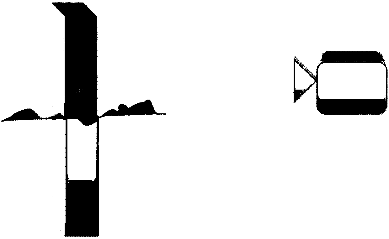 Horizontal plane identifying and real-time water level measuring method based on image processing