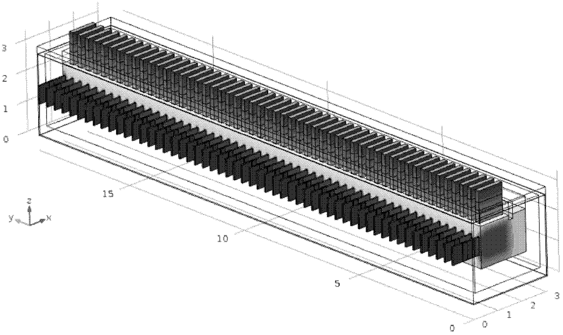 High-current baffleless magnesium electrolytic tank