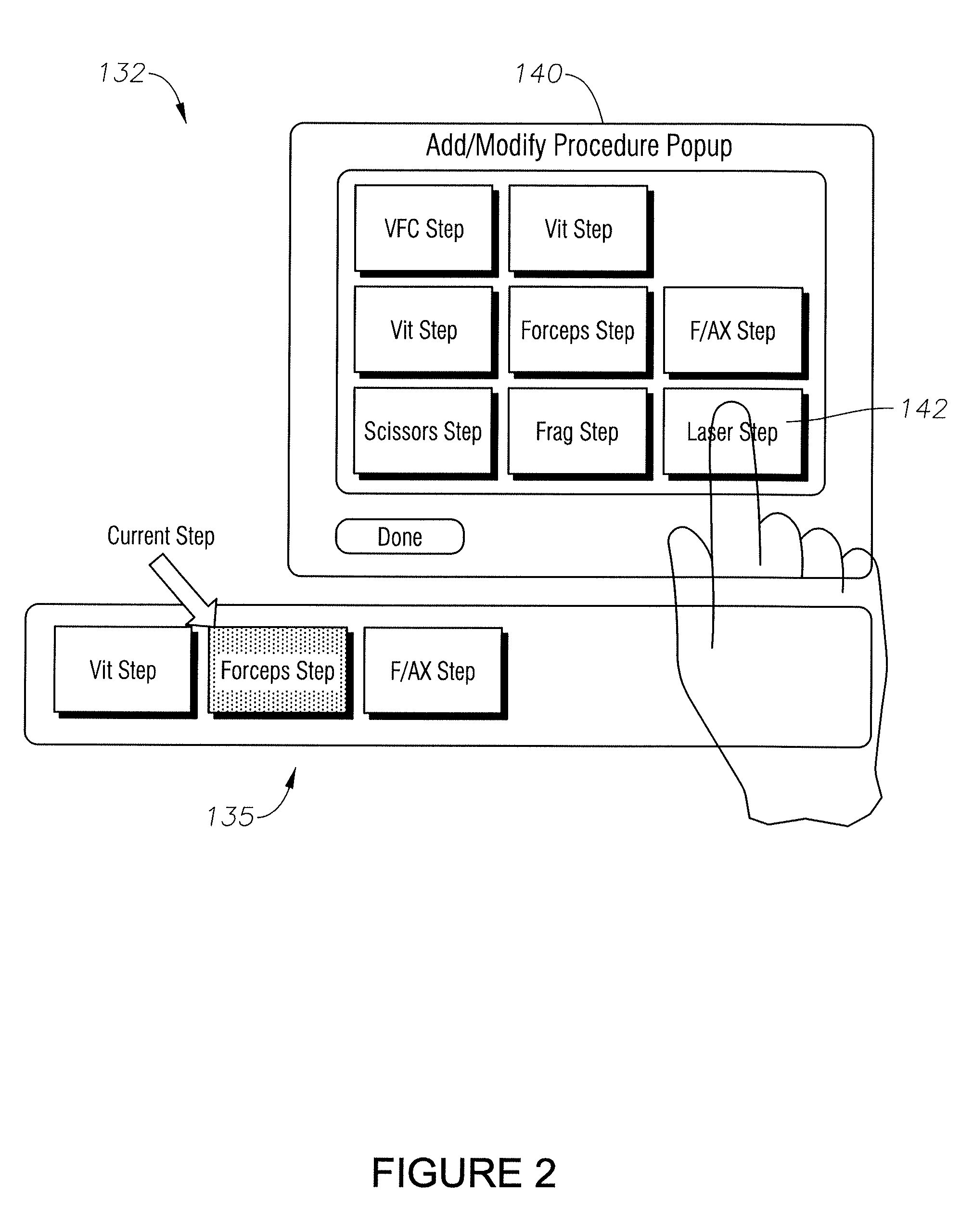 System and Method for the Modification of Surgical Procedures Using a Graphical Drag and Drop Interface