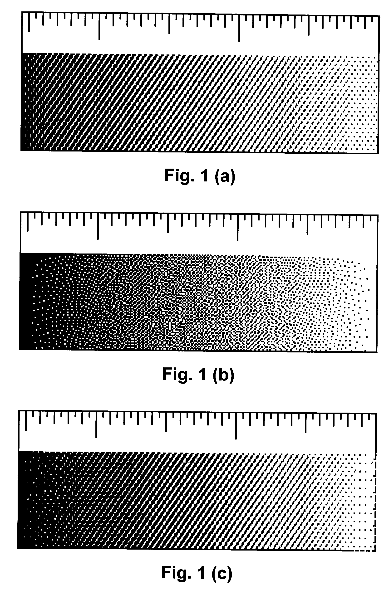 Adaptive halftone scheme to preserve image smoothness and sharpness by utilizing X-label