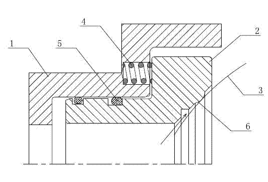 High-temperature-resistant ball valve