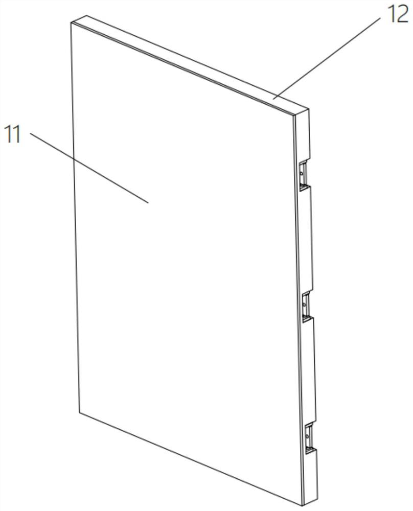 Impact-resistant building aluminum formwork