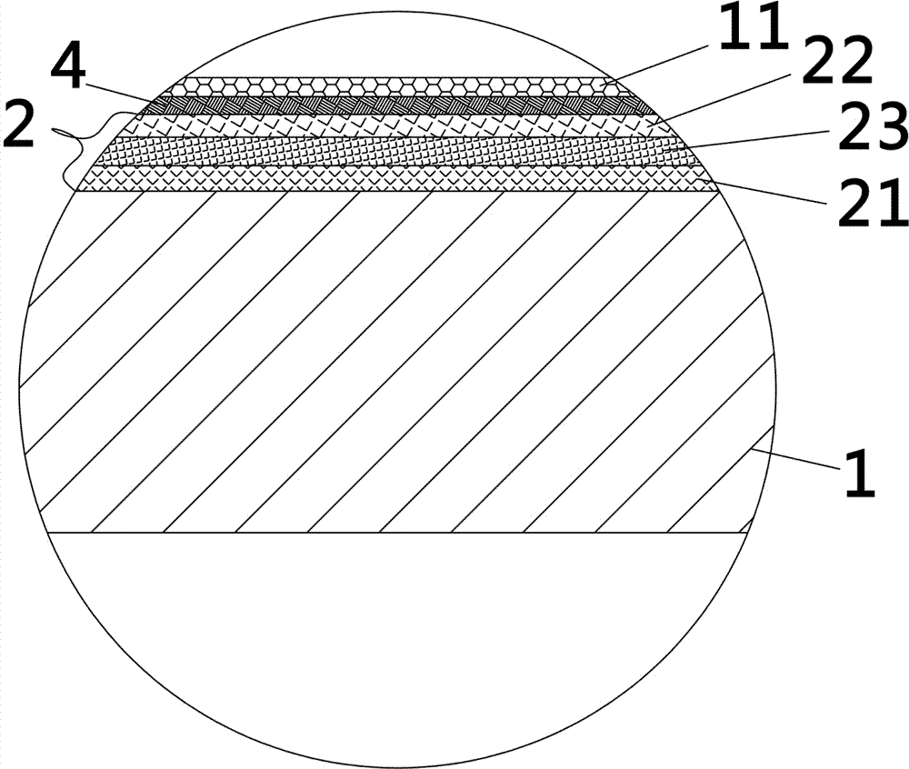 Plasma non-stick pan and fabrication method thereof