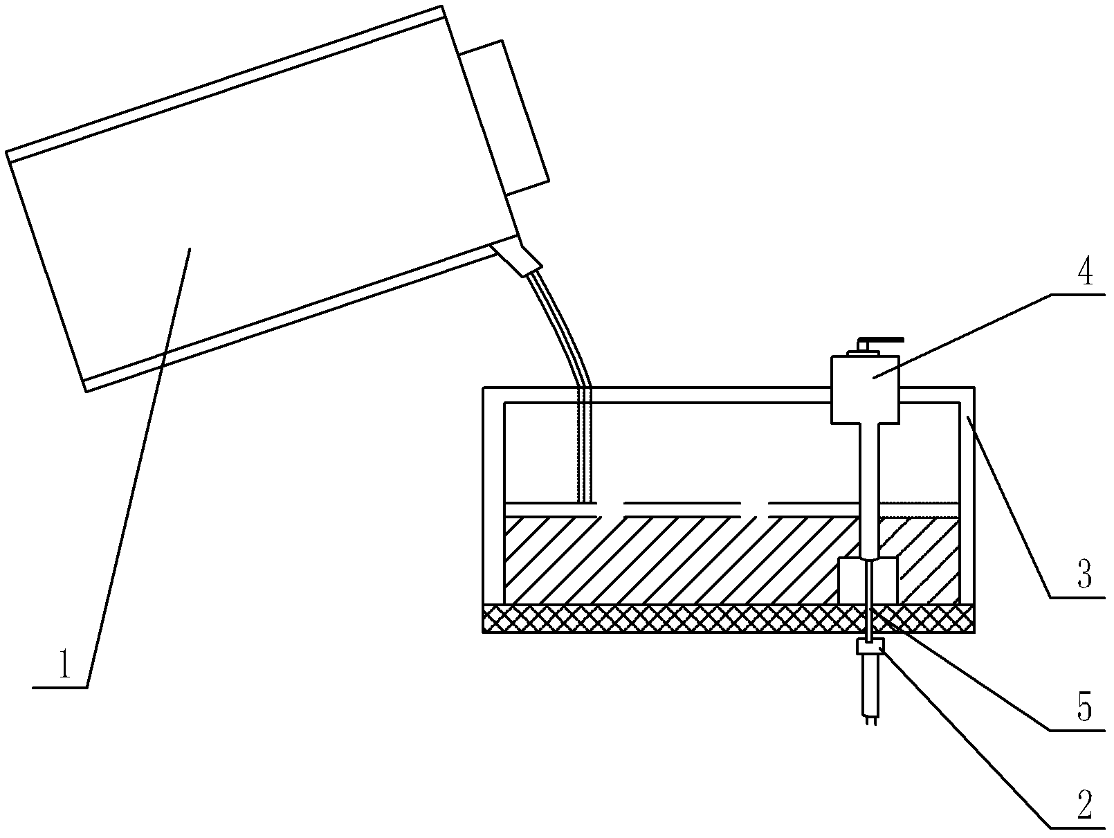 Vacuum semi-continuous method for casting copper chromium zirconium alloy