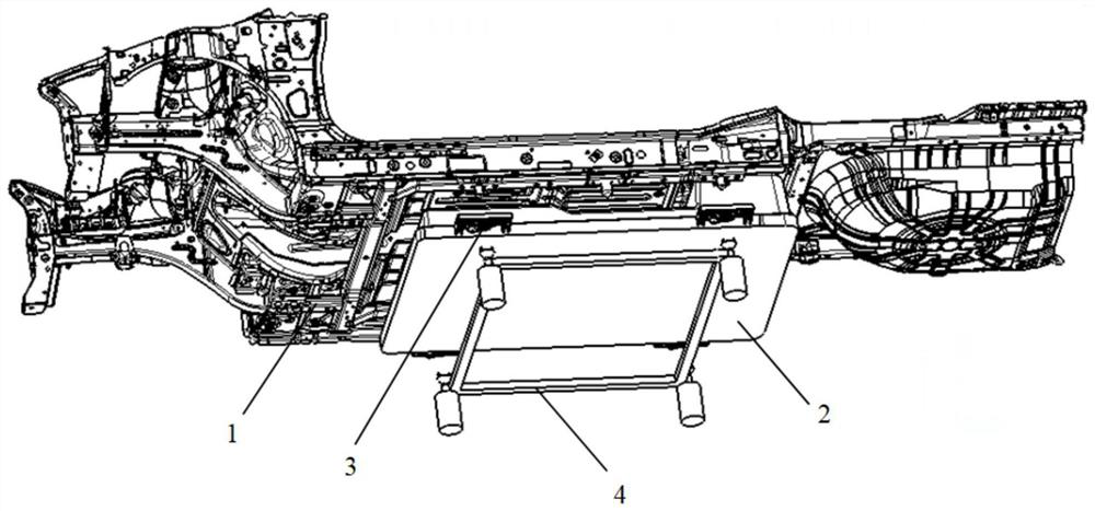 Quick assembling and disassembling locking mechanism of battery box