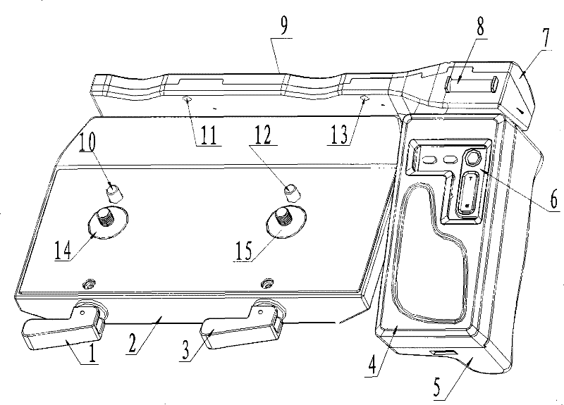 Stereo camera shooting tripod head and stereo camera formed by the stereo camera shooting tripod head