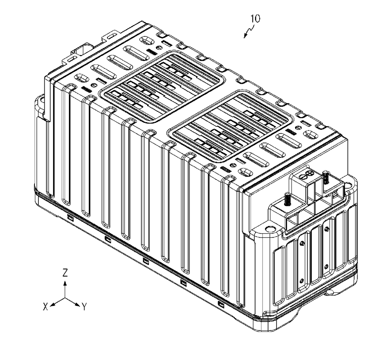 Battery module, battery pack comprising battery module, and vehicle comprising battery pack