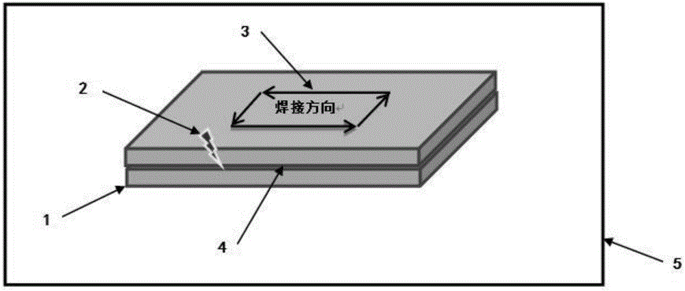 Vacuum electron beam welding method and application of vacuum electron beam welding method to welding of hydroelectric steel