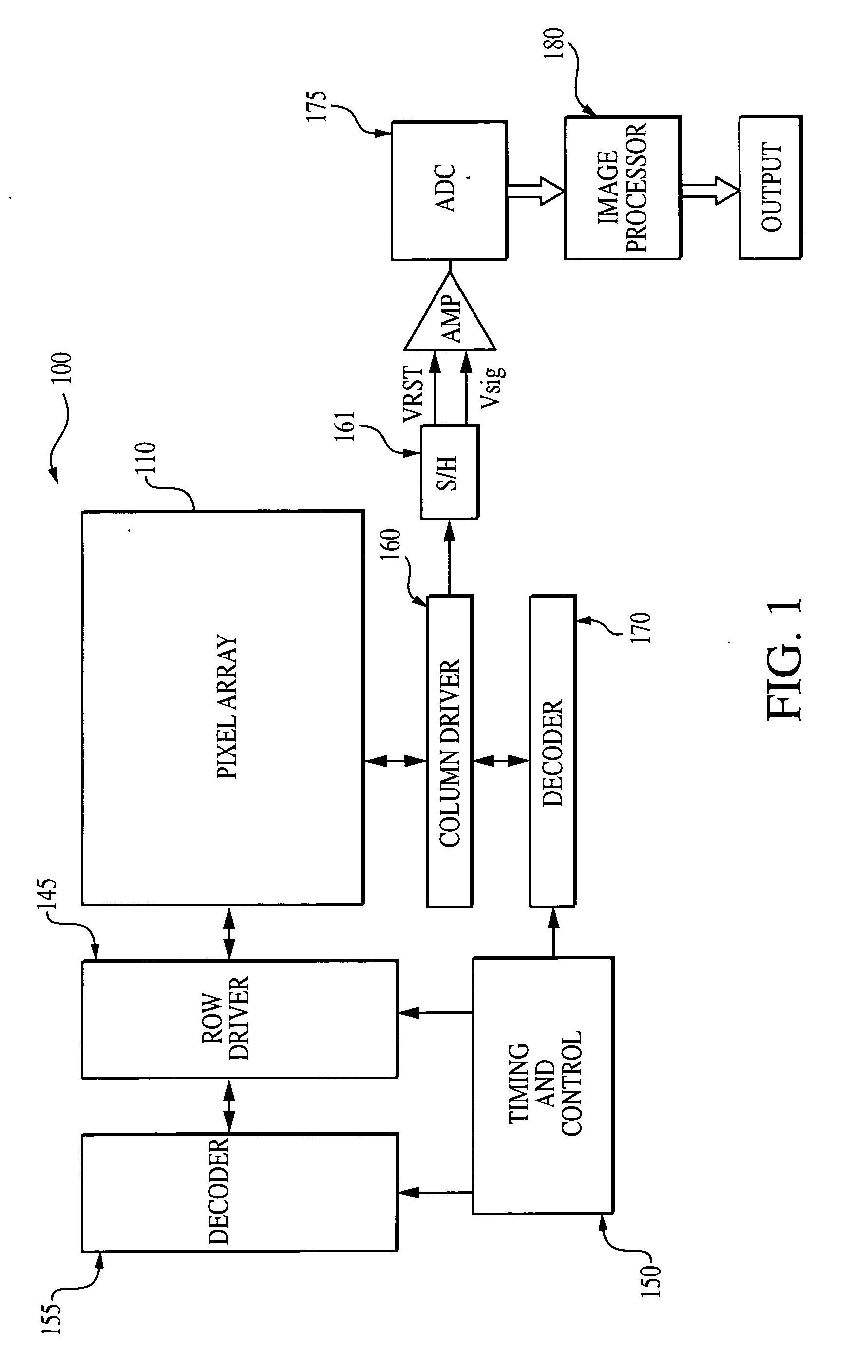 High dynamic range pixel amplifier