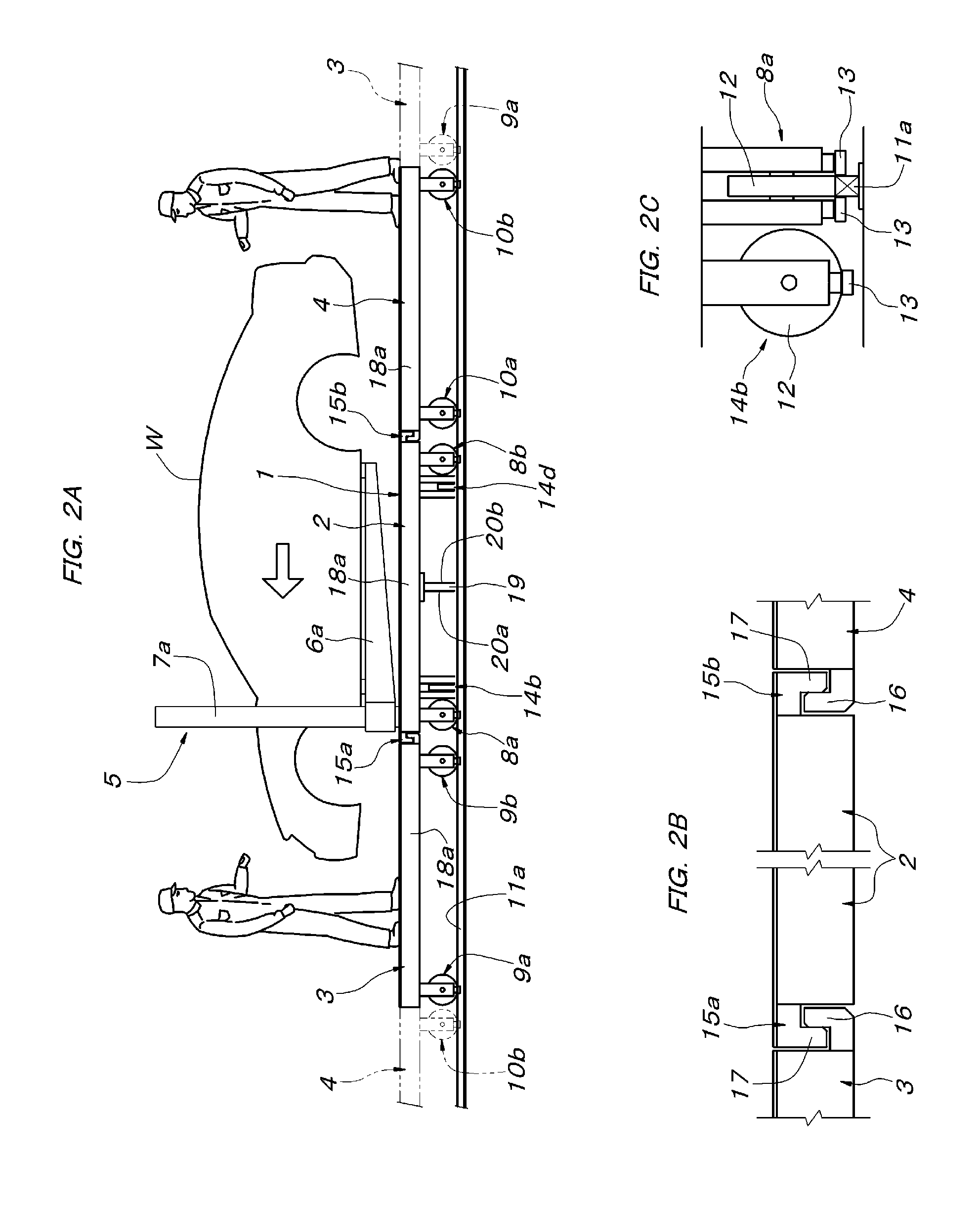 Workpiece conveying equipment