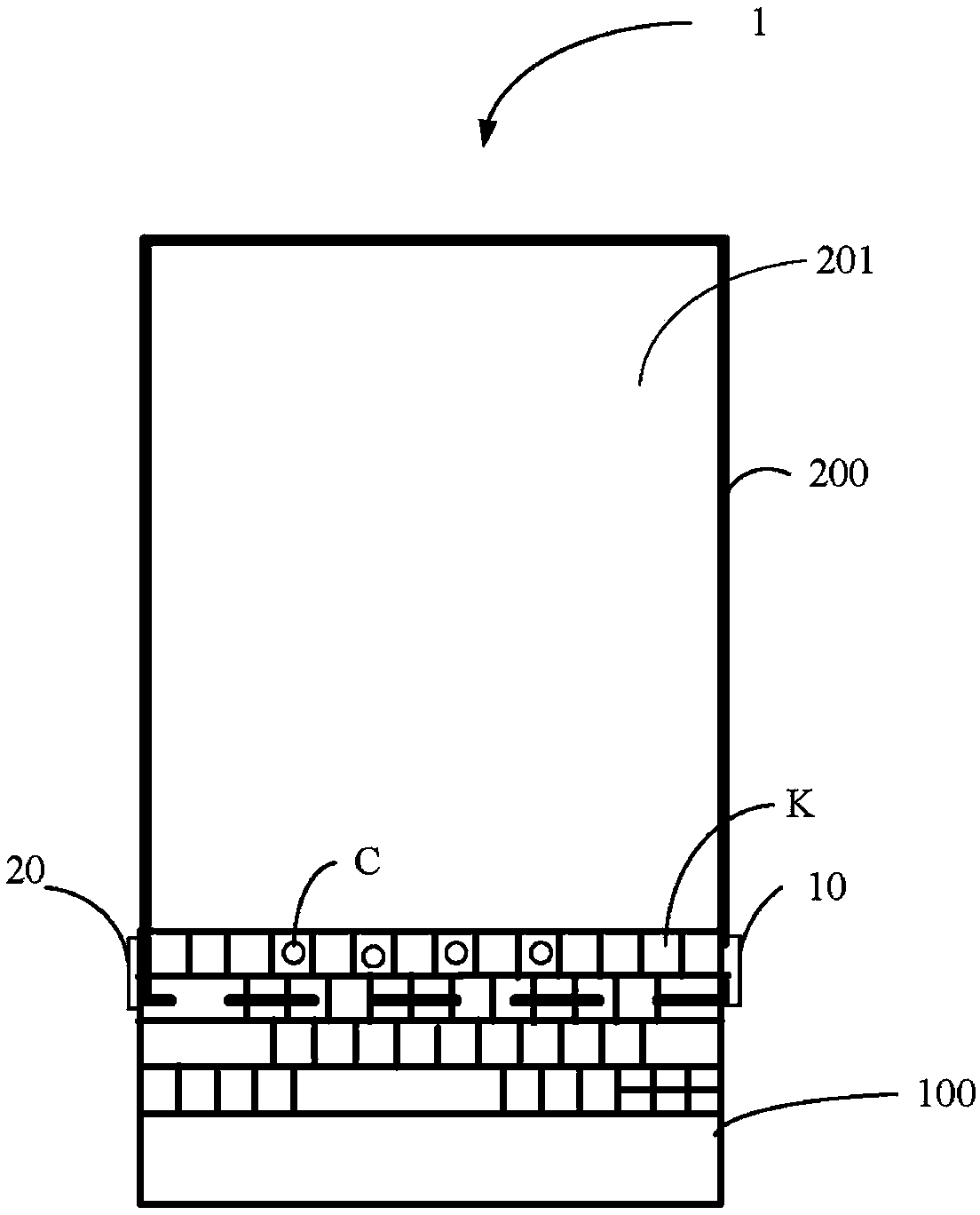 Extension keyboard, electronic device and keyboard extension system