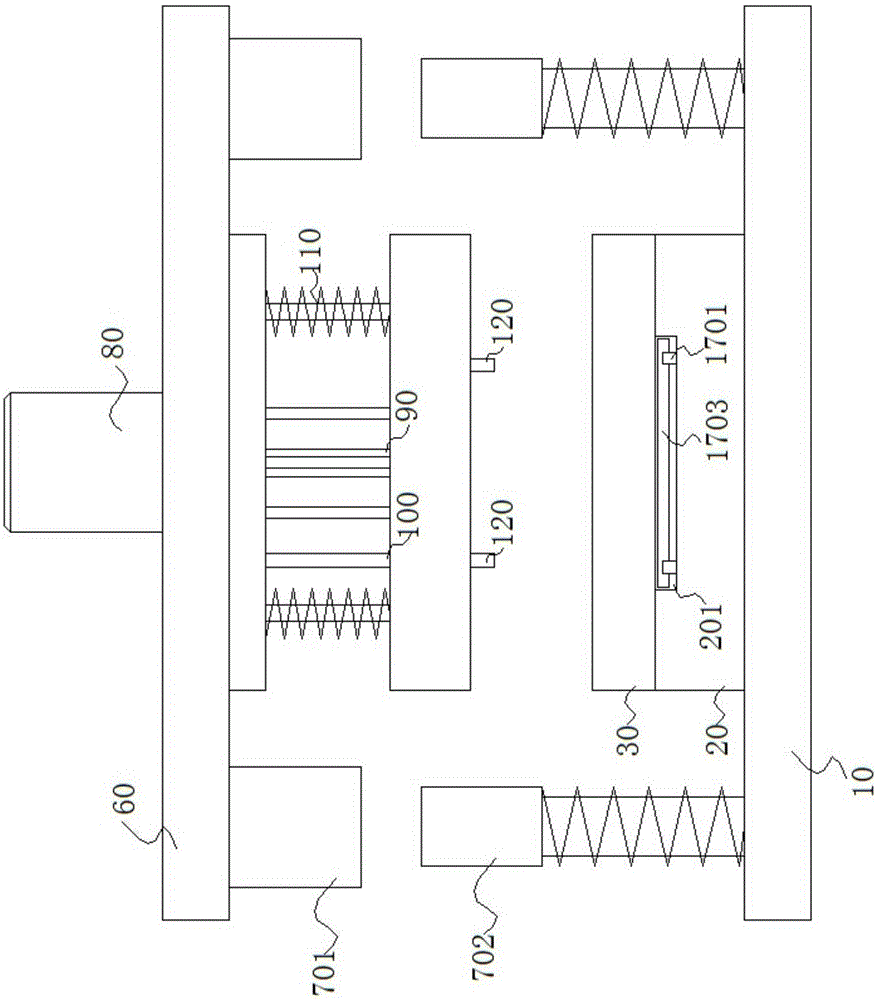 Signboard punch forming die and punching machine