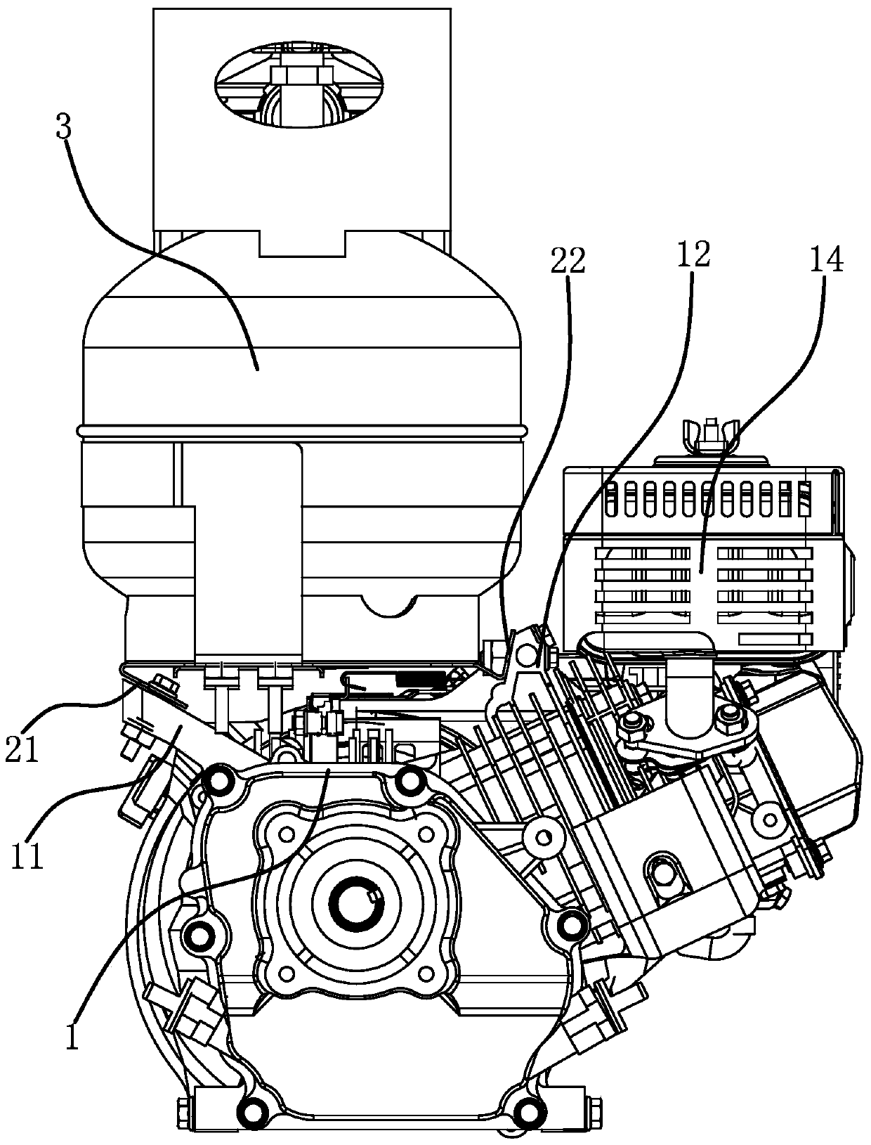 A liquefied fuel engine