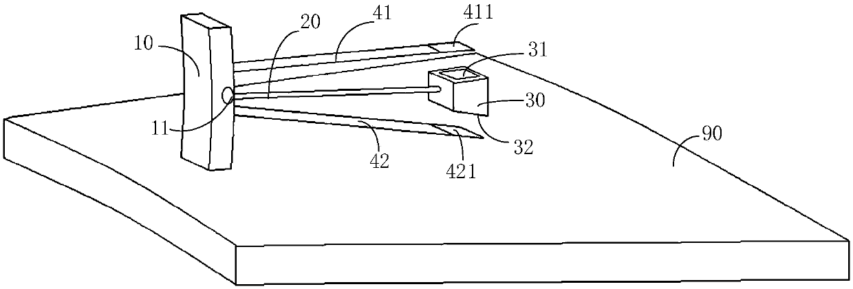 Angular acceleration switch and switch assembly