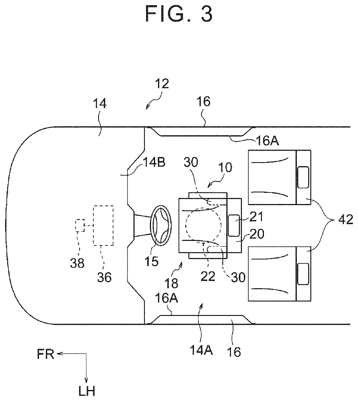 Vehicle seat device